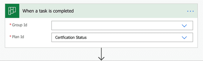 Configure trigger for your Teams and planner board